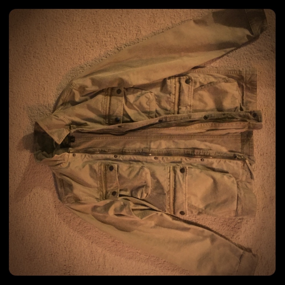 Lucky brand Military style field jacket (camel)